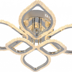 Люстра світлодіодна акрілова Sirius LI8407/6 CR (140W)