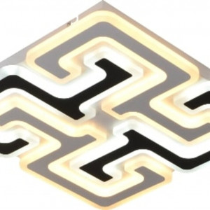 Люстра світлодіодна акрілова Sirius LI8536/500 WH+BK (192W)