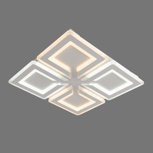 Люстра світлодіодна акрілова Sirius LI8551/500 WH (192W)