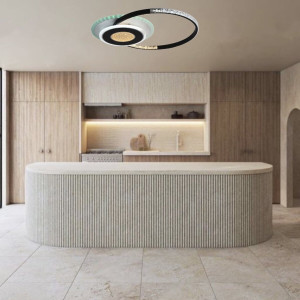 Люстра світлодіодна акрилова Sirius C7067/500 WH+BK (RGB) 80W+8W