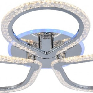 Люстра світлодіодна акрілова Sirius LI8422/3A CR (RGB) 71W+7W