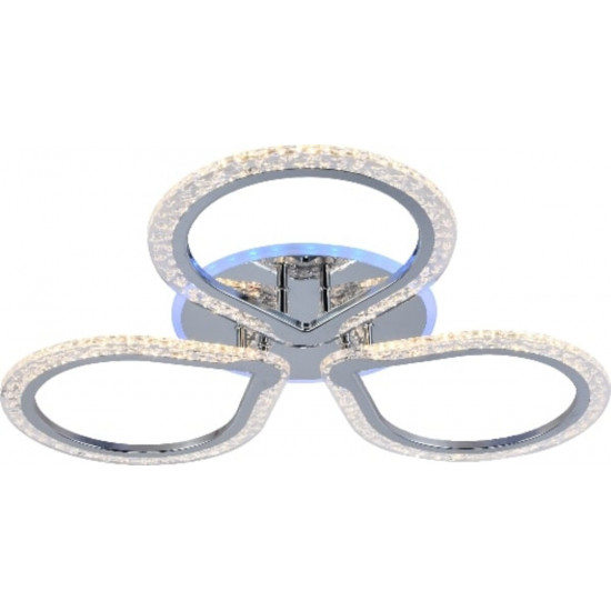 Люстра світлодіодна акрілова Sirius LI8422/3A CR (RGB) 71W+7W  фото № 2