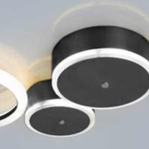 Люстра світлодіодна акрилова Sirius N 3834 BK