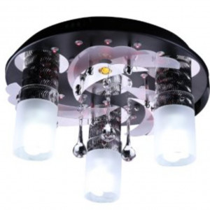 Люстра світлодіодна космос Sirius N 8121-3 (BK+CR)