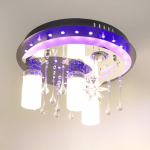 Люстра світлодіодна космос Sirius B 0857/3+1 на 4 лампочки