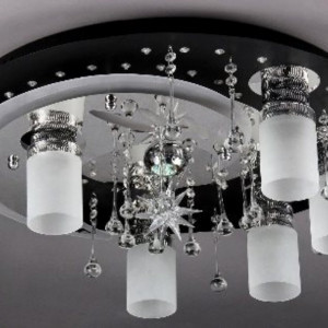 Люстра світлодіодна космос Sirius B 0857/5+1 на 6 лампочок