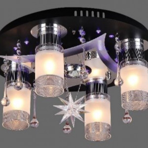 Люстра світлодіодна космос Sirius B 0865/4+1 на 4 лампочок