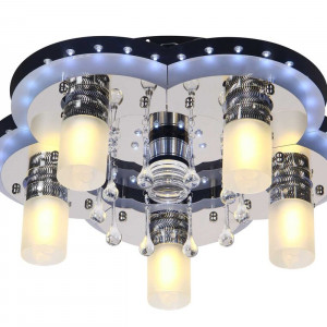 Люстра світлодіодна космос Sirius N 8255-5+1 (ВК+СR)