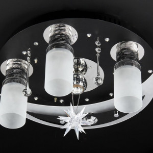 Люстра світлодіодна космос Sirius B S0706/3+1 led на 4 лампочки