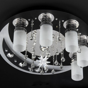 Люстра світлодіодна космос Sirius B 0706/5+1 led на 6 лампочок