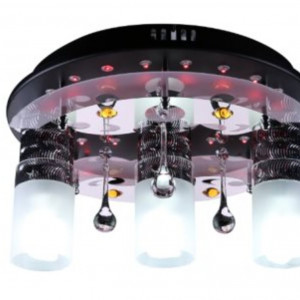 Люстра світлодіодна космос Sirius N 8275-3 (BK+CR)