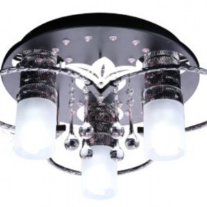 Люстра світлодіодна космос Sirius N 8053-3 (BK+CR)