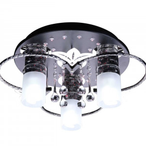 Люстра світлодіодна космос Sirius N 8053-3 (BK+CR)