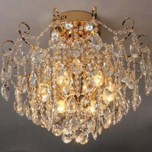 Люстра кришталева Sirius B E1501/6+6 зі світлодіодним підсвічуванням на 6 лампочок Люстра кришталева Sirius B E1501/6+6 зі світлодіодним підсвічуванням на 6 лампочок