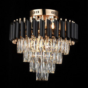 Люстра кришталева Sirius B E1772/6+4 зі світлодіодним підсвічуванням на 6 лампочок Люстра кришталева Sirius B E1772/6+4 зі світлодіодним підсвічуванням на 6 лампочок