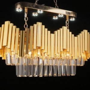 Люстра кришталева Sirius В Е1853/6+6 (led) Люстра кришталева Sirius В Е1853/6+6 (led)