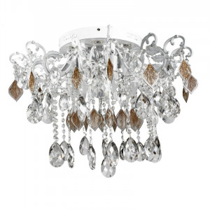 Люстра кришталева Sirius LE 9004/7-650 зі світлодіодним підсвічуванням на 7 лампочок Люстра кришталева Sirius LE 9004/7-650 зі світлодіодним підсвічуванням на 7 лампочок
