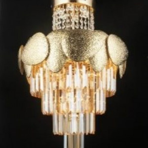 Люстра кришталева Sirius B E1976/8+6 зі світлодіодним підсвічуванням на 8 лампочок Люстра кришталева Sirius B E1976/8+6 зі світлодіодним підсвічуванням на 8 лампочок