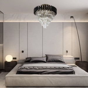 Люстра кришталева Sirius B E1772/9+6 зі світлодіодним підсвічуванням Люстра кришталева Sirius B E1772/9+6 зі світлодіодним підсвічуванням