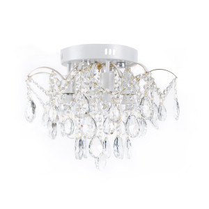 Люстра кришталева Sirius XE4039/4-400 (WH+GOLD) PN-LED Люстра кришталева Sirius XE4039/4-400 (WH+GOLD) PN-LED