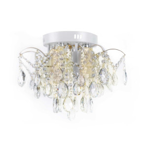 Люстра кришталева Sirius XE4039/4-400 (WH+GOLD) PN-LED Люстра кришталева Sirius XE4039/4-400 (WH+GOLD) PN-LED