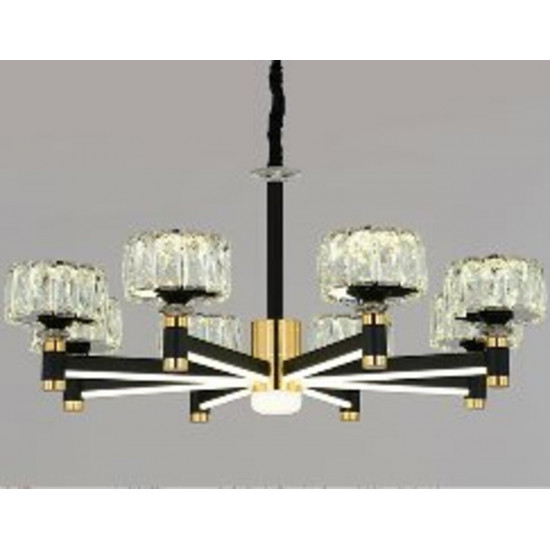 Люстра кришталева Sirius Ш 1299/8 (80W) led Зображення №2 Люстра кришталева Sirius Ш 1299/8 (80W) led фото № 2
