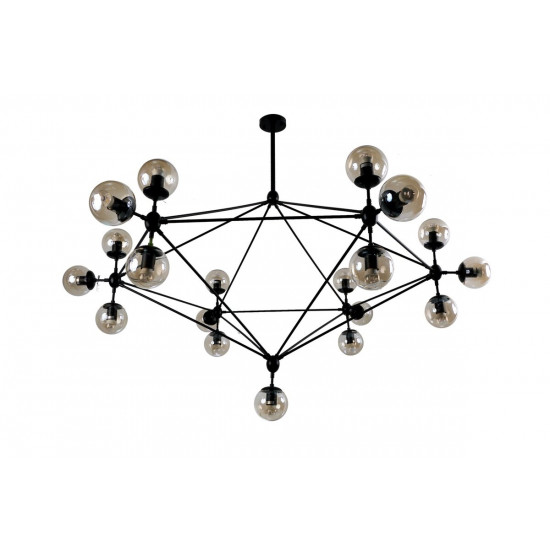 Люстра Sirius YG 16640-19P в стилі лофт на 19 плафонів  фото № 3