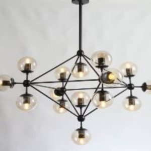 Люстра Sirius YG 18264-15P в стилі лофт на 15 плафонів