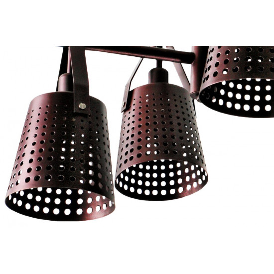 Люстра Sirius Д ТС1823-4 в стилі лофт на 4 плафони  фото № 2