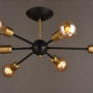 Люстра Sirius в стилі лофт В N3651/6 (на 6 плафонів)