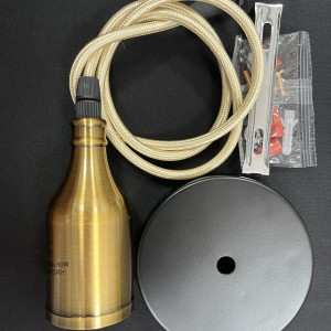 Підвіс в стилі лофт Sirius XQ-A08 (BK+ZG)