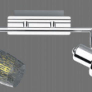 Люстра Sirius Ш 51776/2 в стилі лофт з поворотним механізмом на 2 плафони