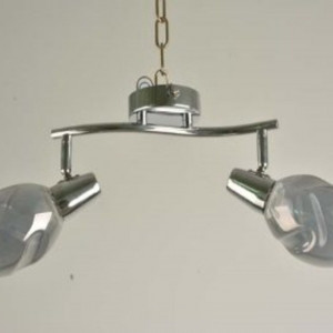 Люстра Sirius Л 7517/2 в стилі лофт з поворотним механізмом на 2 плафони