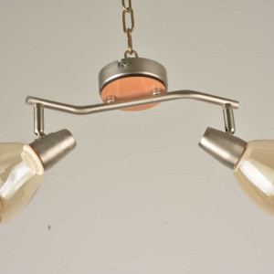 Люстра спот з поворотним механізмом Sirius Л 7509/2 (на 2 плафони)