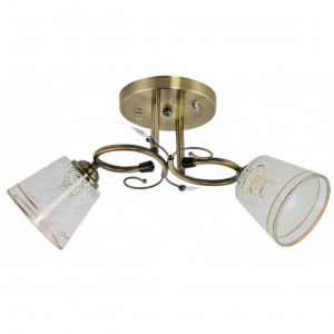 Люстра стельова Sirius Ю 9239/2 на 2 плафона