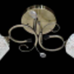 Люстра стельова Sirius Ю 9239/2 на 2 плафона