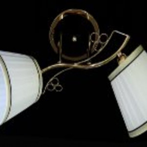 Люстра стельова Sirius Ю 7198/2А на 2 плафона