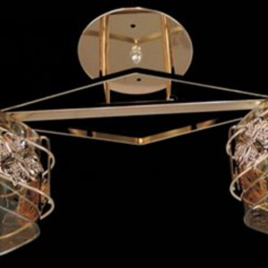 Люстра Sirius Ю 2317/2В (на 2 плафони)