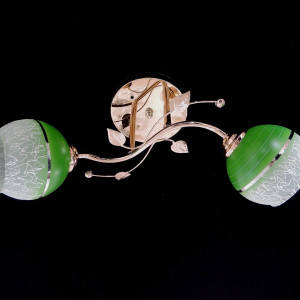 Люстра стельова Sirius Ю 9392А/2 на 2 плафона