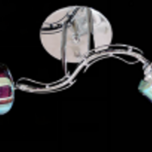 Люстра стельова Sirius Ю 9390В/2 на 2 плафона