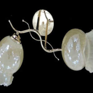 Люстра Sirius Ю 9508А/2 (на 2 плафони)