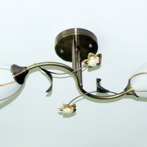 Люстра стельова Sirius B N1508/2 на 2 плафона