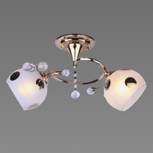 Люстра декоративна Sirius Ю 8008/2 на 2 плафони