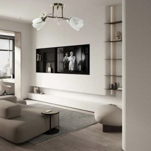 Люстра стельова Sirius B N2570/2 AB на 2 плафони