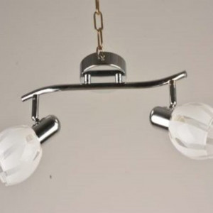 Люстра стельова Sirius Л 1407/2 на 2 плафона