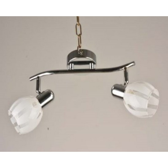 Люстра стельова Sirius Л 1407/2 на 2 плафона  фото № 2