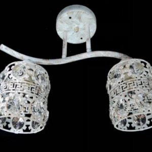 Люстра стельова Sirius Ю 3019В/2 на 2 плафона