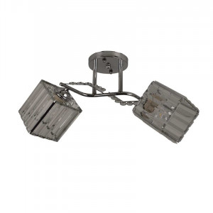 Люстра стельова Sirius Ю 7301С/2 на 2 плафона