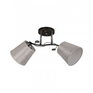 Люстра стельова Sirius Ю 7353С/2 на 2 плафона