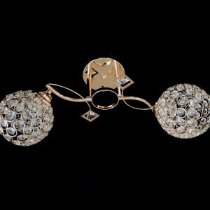 Люстра декоративна Sirius Ю 9555А/2 на 2 плафони